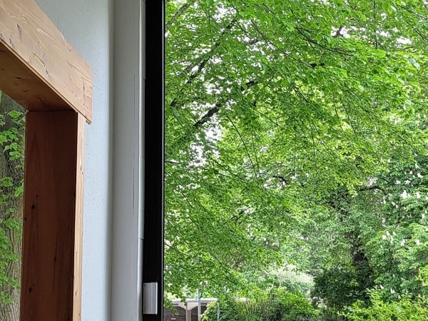 Blick aus dem Aufenthaltsraum